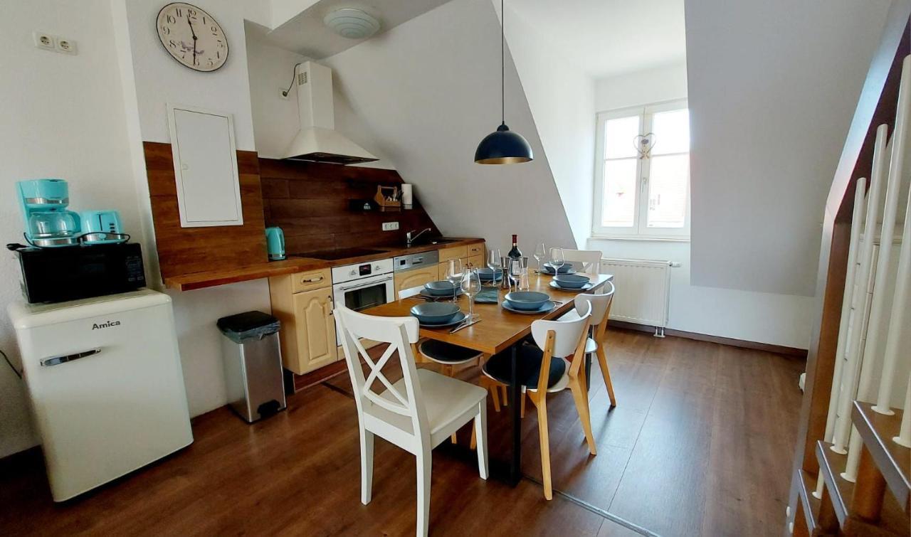 Hochwertige Ferienwohnung Direkt Am Wasser Mit Balkon Greifswald Kültér fotó